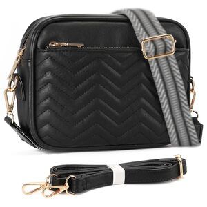 7471 Quilted Crossbody Bags Small Purses Trendy Vegan Leather Shoulder
